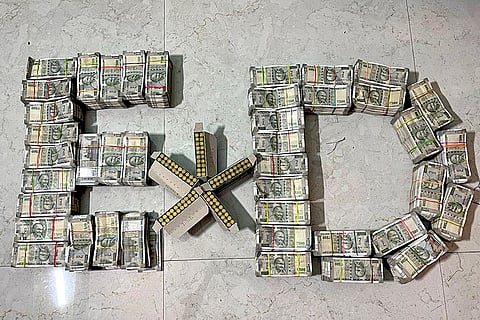 ED seized cash and bullet in raid in Ranchi